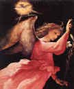 Lorenzo Lotto, l'Angelo benedicente, Ponteranica